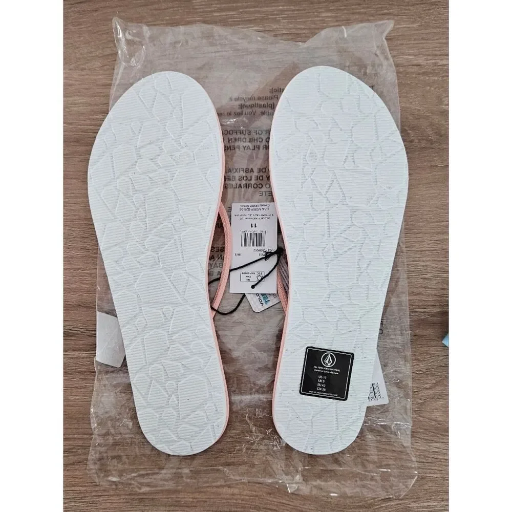 Volcom Women’s Pink Sandals Size 11